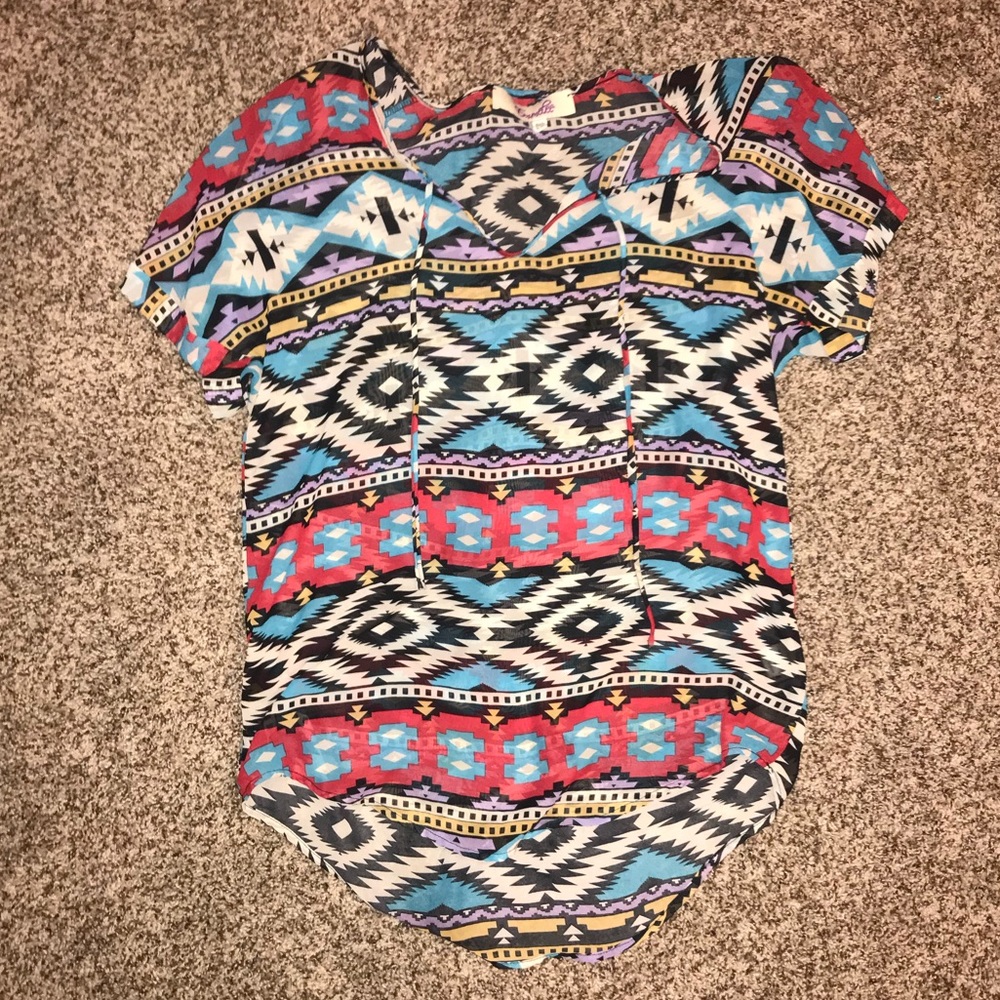 Emmelee Aztec Cover up